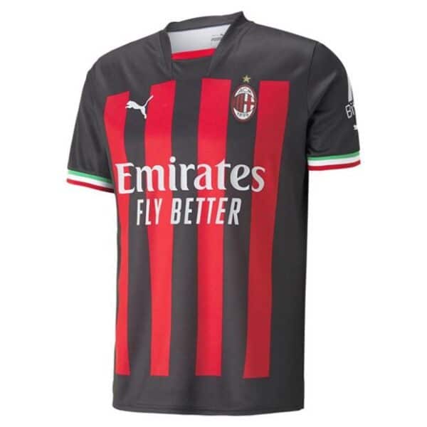 AC Milan 2022/2023 Home Football Jersey - jerseyworld collections