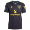 Manchester United adidas 2025/26 Third Custom PlayerJersey - Black