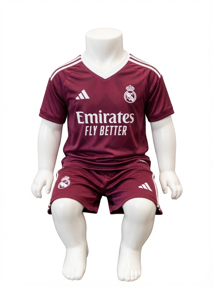 Kids Real Madrid Away Jersey 2026/2027